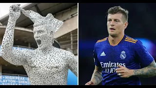 Toni Kroos responds to Man City's Sergio Aguero statue looking like hi