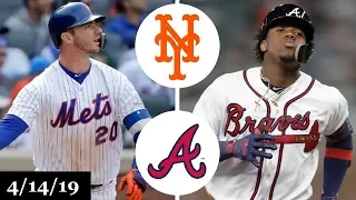 New York Mets vs Atlanta Braves Highlights | April 14, 2019