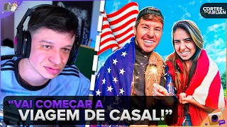 ARUAN REAGE: CHEGAMOS NOS ESTADOS UNIDOS!! O GRANDE DIA ESTÁ CHEGANDO ENTRE EU E A DANI