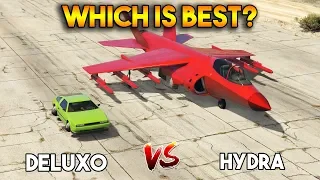 GTA 5 ONLINE : DELUXO VS HYDRA (WHICH IS BEST?)