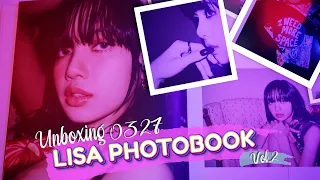 UNBOXING : LISA PHOTOBOOK [0327] VOL.2