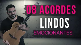 8 ACORDES LINDOS PARA VOCÊ  SUBSTITUIR  EM SUAS MÚSICAS!