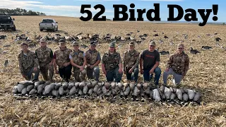 INSANE North Dakota Duck and Goose Hunting 2021 (50+ BIRDS)