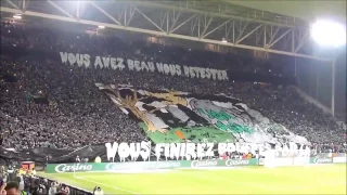 RÉSUMÉ DE L'AMBIANCE LORS DU MATCH ASSE 2-0 LYON !