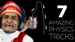 Villagers React To Amazing Physics Tricks ! Tribal People React To Amazing Science Tricks