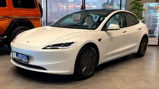 NEW 2024 Tesla Model 3 Highland- Interior and Exterior Walk-around