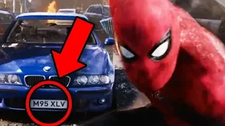 Spiderman Far From Home Every Easter Egg on License Plates Explained!