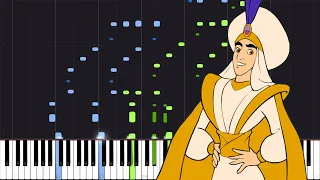 Prince Ali - Aladdin [Piano Tutorial] (Synthesia) // Jonathan Morris