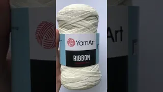 Подробный обзор пряжи YarnArt Ribbon №752 Молочный