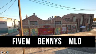 Fivem Bennys mlo Interior & map for Roleplay | FiveM Mlo