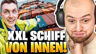 😳😨7 TAGE auf GRÖßTEN CONTAINERSCHIFF gelebt! - Tomatolix REAKTION | Trymacs Stream Highlights