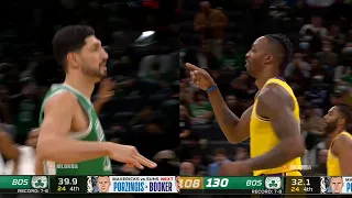 Dwight Howard and Enes Kanter traded garbage-time threes 💣