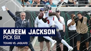 Blake Bortles Tosses a Pick Six to Kareem Jackson! | Texans vs. Jaguars | NFL