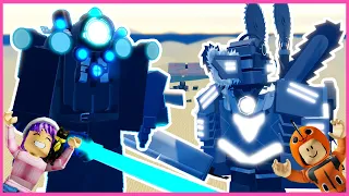 Roblox วิธีหา  TITAN BADGE ของ  ULTRA TITAN SAWBLADE ใน superbox siege defense