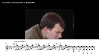 Brad Mehldau – Blues on Sunday (1993) Right Hand Improvisation Transcription and Analysis