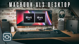 Mein (altes) M1 Max MacBook Pro Desk-Setup!