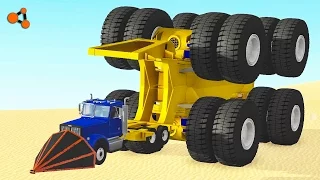 Beamng drive - Giants Machines Crushes Cars #3