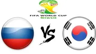 World Cup 2014 Russia vs South Korea