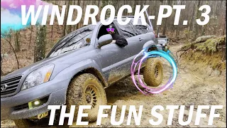 WINDROCK (Part 3) - The Fun Stuff! New Year's Eve Rigging in Tennessee. Sliding Through Some Clay