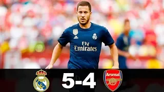 Real Madrid 3 2 Arsenal, International Champions Cup 2019 Highlights