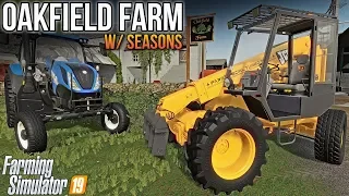 ALL NEW HOLLAND & JCB! | Oakfield Farm FS19 (Seasons)