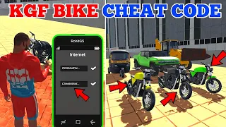 Finally New Update आ गया 😱🔥|| Indian Bikes Driving 3D New Kgf bike cheat code 😍|| Harsh in Game