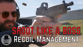 How to Grip a Pistol and Manage Recoil | SHOOT LIKE A BOSS - 1