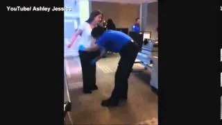 Watch Ashley Jessica be touched inappropriately by TSA agent at San Diego airport