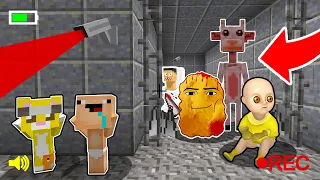 ¡2 NOOBS ESCAPAN DE LA PRISION DE MONSTRUOS | GEGAGEDIGEDAGEDAGO.EXE, SKIBIDI TOILET MINECRAFT TROLL