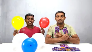 EPIC CHOCOLATE EATING CHALLENGE | Dairy Milk Silk Chocolate Eating Competition | Food Challenge