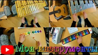 Мои музыкальные инструменты! Музыкальный мем!