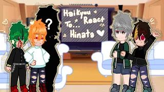 Haikyuu React To Hinata’s Past And Future ^^ (Read Description)