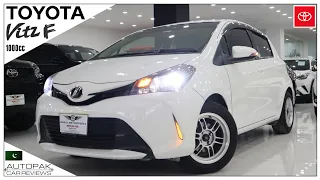 Toyota Vitz F 1.0 2014. Great Car Under 33 Lacs | Detailed Review: Price, Specifications & Features