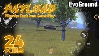 Payload💁🏻‍♂️Pubg Mobile Pilot the Tank😍Best Tank Game Play😘Solo Squad 24Kills #youtube