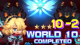 Guardian Tales World 10-2 ⭐⭐⭐ Unrecorded World Resistance Headquarters  守望傳說 - 普通10-2 第十章未踏之地