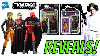 Hasbro Reveal Vintage Collection Figures From Ahsoka Series
