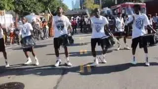 Brooklyn United Drumline at Afropunk
