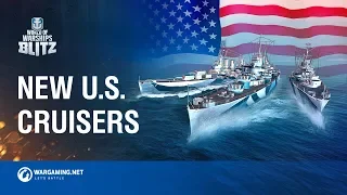 New U.S. Cruisers in World of Warships Blitz