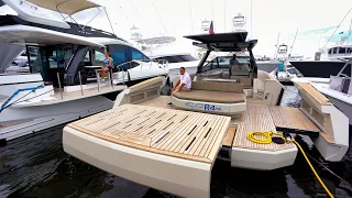 This Yacht Doubles its Size in Seconds ! (Fort Lauderdale Boat Show 2023)