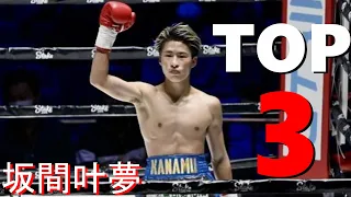 【坂間叶夢 ノックアウト】KANAMU SAKAMA TOP 3 KNOCKOUTS