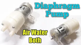 Diaphragm Pump, Air and Water Both, Full unbox