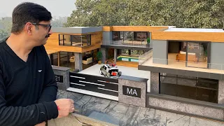 DIY Huge Luxury House Model | Diorama for Model Cars