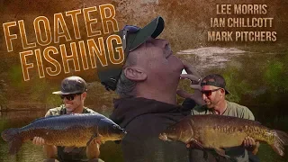 "FLOATER FISHING" - Catching Stunning Carp Off The Surface