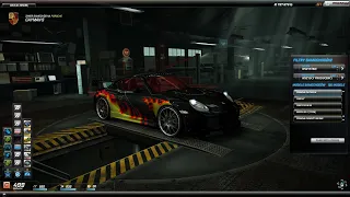 NFS World Naklejki do Porsche Cayman S Earl Baron NFS MW