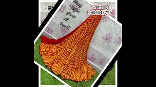 flimsy chiffon saree with lace/tamil