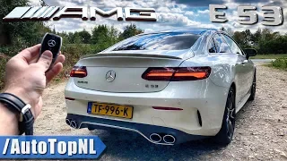 2019 Mercedes E53 AMG Coupe REVIEW POV Test Drive on Autobahn & Road by AutoTopNL