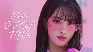 10 mins of pink kpop mvs to scratch your brain itch