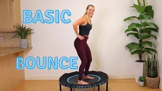 10 Min Beginner Mini Trampoline | Low Impact Cardio