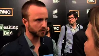 Comic Con 2012 - Aaron Paul on Bryan Cranston for 'Breaking Bad'