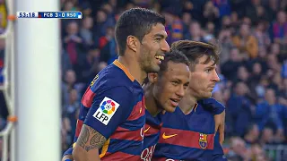 Neymar vs Real Sociedad (Home) 2015-16 HD1080i (English Commentary)